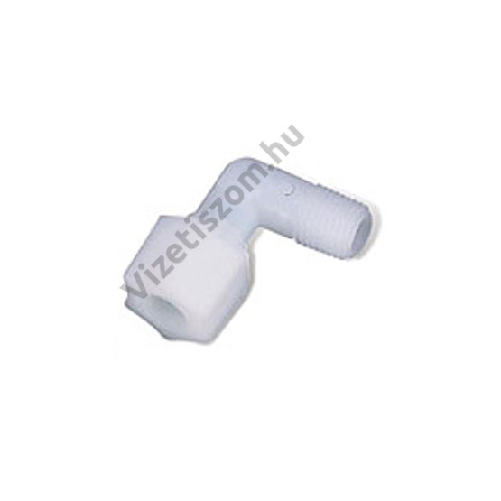 Hollandi csatlakozó menetes könyök membránházhoz 1/8" menet x 1/4" csővezeték (35) Hollandi csatlakozó menetes könyök membránházhoz 1/8" menet x 1/4" csővezeték (35)